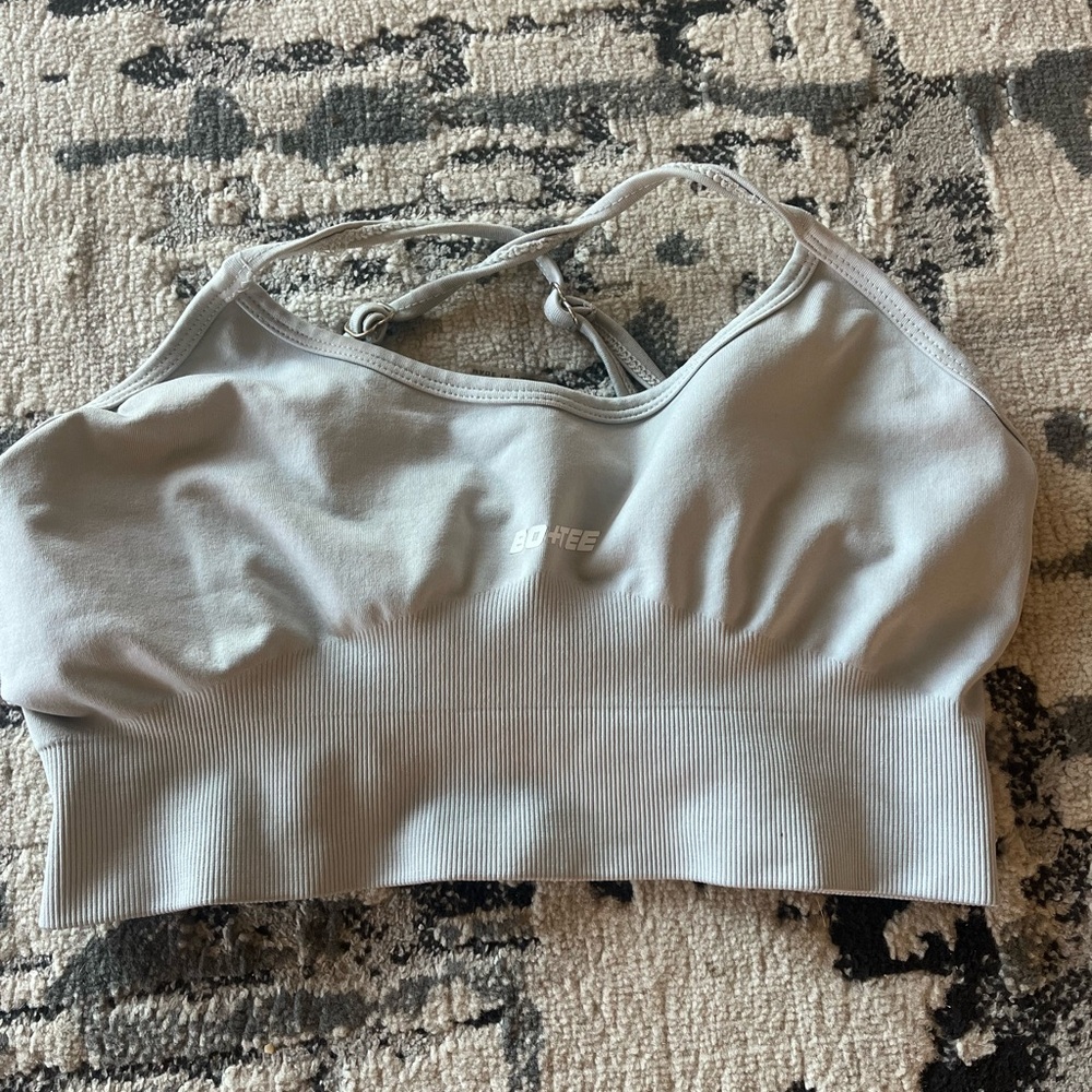 Bo+Tee light gray set